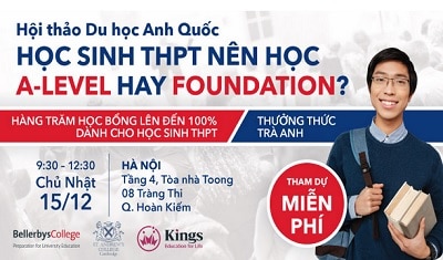Hoi Thao Nen Hoc A Level Hay Foundation